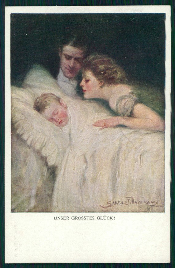 Viennoise Clarence Underwood Romantic Couple M M Vienne 742 postcard TC3842 – fronte