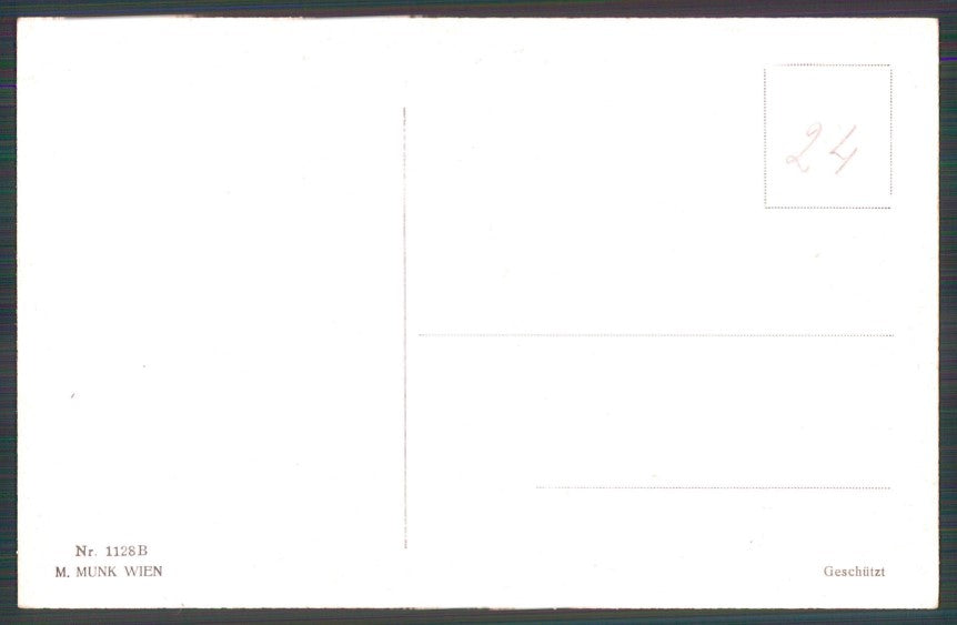 Viennoise Romantic Couple M M Vienne serie 1128 postcard TC3843 – retro