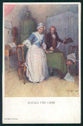 Viennoise Glamour Fashion Lady M M Vienne serie 1113 postcard TC3847 – fronte