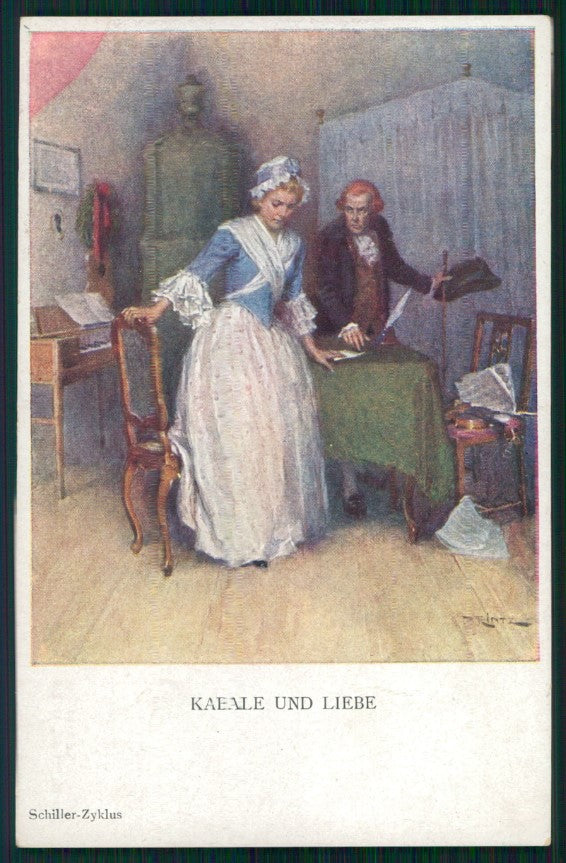 Viennoise Glamour Fashion Lady M M Vienne serie 1113 postcard TC3847 – fronte