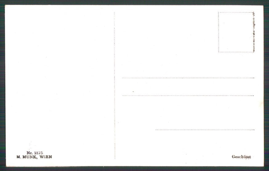 Viennoise Romantic Couple Golf M M Vienne serie 1125 postcard TC3852 – retro