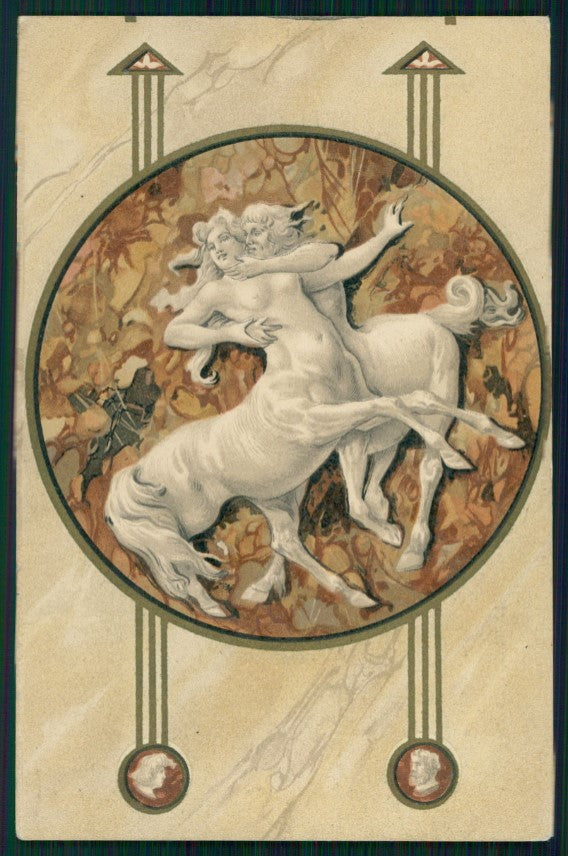 Viennoise Art Nouveau Mythology postcard TC3876 – fronte
