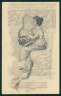 Viennoise Glamour Fashion Lady Theo Stroefer serie 285 postcard TC3922 – fronte