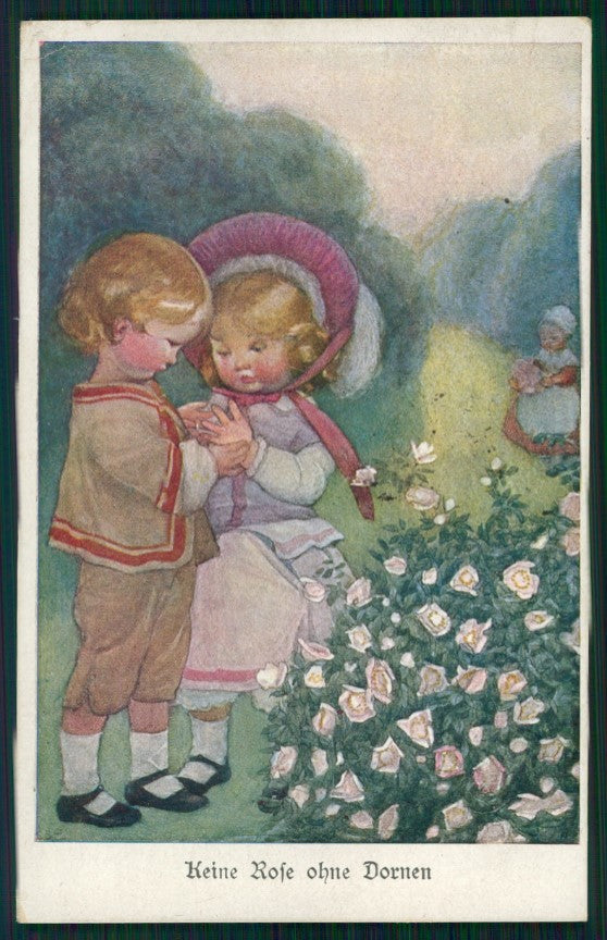 Artist Signed Viennoise S. B. Pearse Children M M Vienne 869 postcard TC3945 – fronte