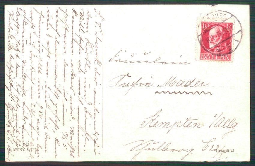 Artist Signed Viennoise S. B. Pearse Children M M Vienne 713 postcard TC3952 – retro