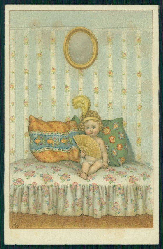 Artist Signed Viennoise S. B. Pearse Child M M Vienne 998 postcard TC3962 – fronte