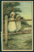 Artist Signed Viennoise I M J Children M M Vienne 589 postcard TC3970 – fronte