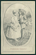 Viennoise Easter Children M M Vienne 746 postcard TC3973 – fronte