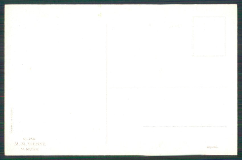 Viennoise Easter Children M M Vienne 746 postcard TC3973 – retro