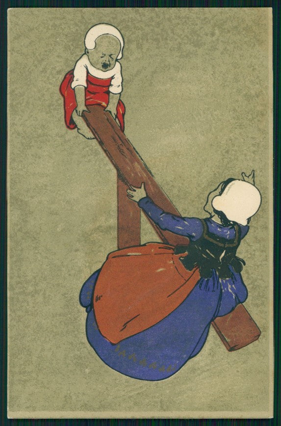 Viennoise Dutch Children M M Vienne 139 postcard TC3974 – fronte