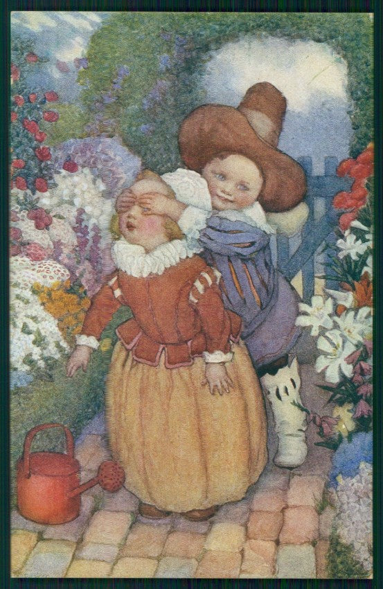 Artist Signed Viennoise S. B. Pearse Children M M Vienne 563 postcard TC3983 – fronte