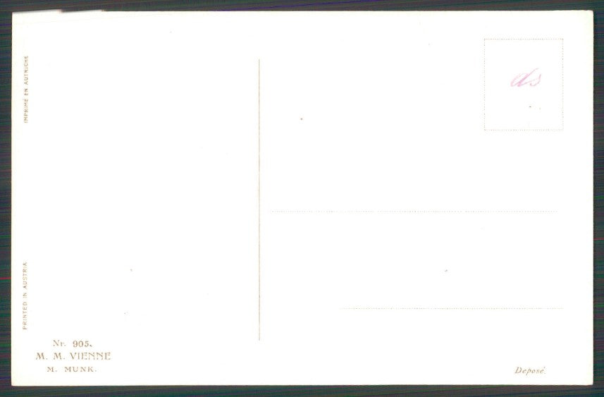 Artist Signed Viennoise Ray ? Child M M Vienne 907 postcard TC3986 – retro