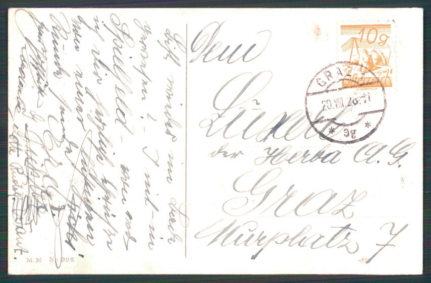 Artist Signed Viennoise S. B. Pearse Child M M Vienne 998 postcard TC3988 – retro