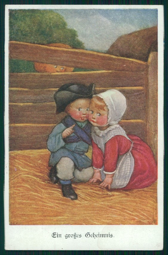 Artist Signed Viennoise S. B. Pearse Children M M Vienne 869 postcard TC3994 – fronte