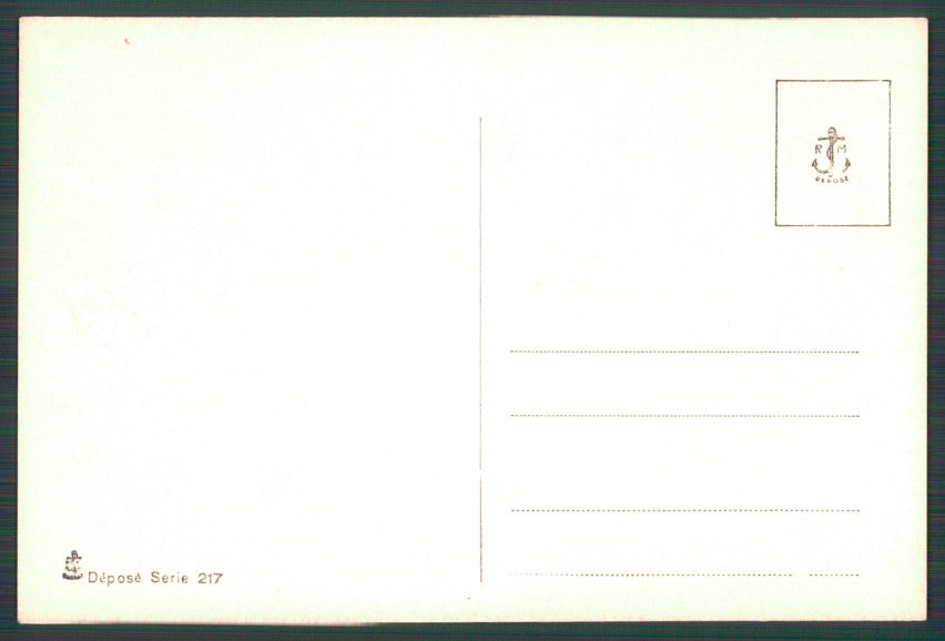 Artist Signed Viennoise Kratki Easter Girl serie 217 postcard TC4010 – retro