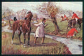 Viennoise Horse Fox Hunting M M Vienne 337 postcard TC4023 – fronte