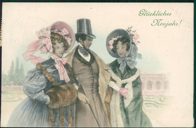 Viennoise Lady M M Vienne 683 postcard TC4052 – fronte