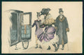 Viennoise Glamour Fashion Lady M M Vienne 62 postcard TC4057 – fronte