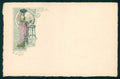 Viennoise Art Nouveau Lady postcard TC4073 – fronte