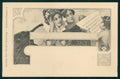 Viennoise Art Nouveau Lady Theo Stroefer serie 2 postcard TC4086 – fronte