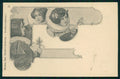 Viennoise Art Nouveau Lady Theo Stroefer serie 4 postcard TC4088 – fronte