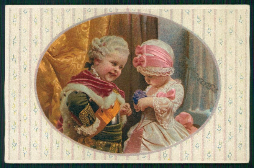 Artist Signed Viennoise Schubert ? Children M M Vienne 1121 postcard TC4099 – fronte