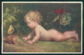 Viennoise Little Boy Easter M M Vienne postcard TC4101 – fronte