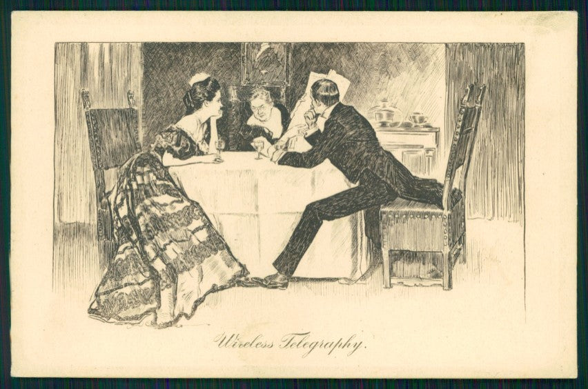 Artist Signed Charles Dana Gibson Lady serie 90 postcard TC4206 – fronte