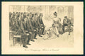 Artist Signed Charles Dana Gibson Lady serie 184 postcard TC4212 – fronte