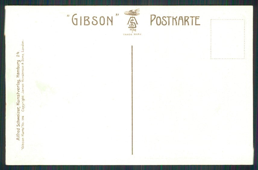 Artist Signed Charles Dana Gibson Lady serie 184 postcard TC4212 – retro