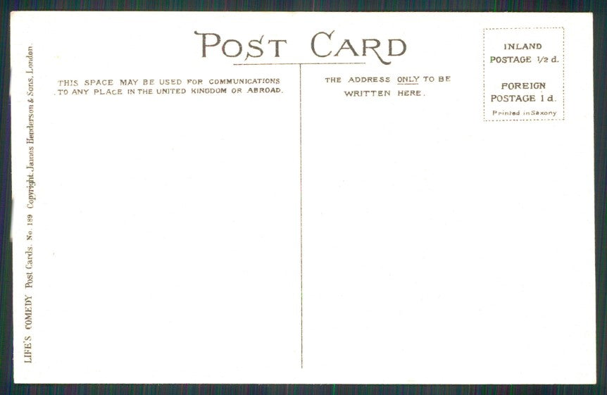 Artist Signed Charles Dana Gibson Lady serie 189 postcard TC4219 – retro