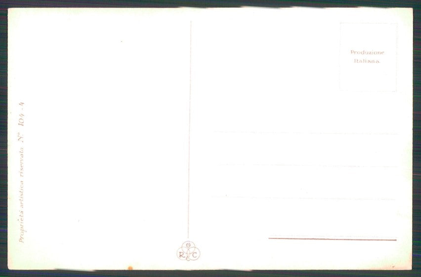 Artist Signed A. Zandrino Arlecchino Harlequin serie 104-4 postcard TC4247 – retro