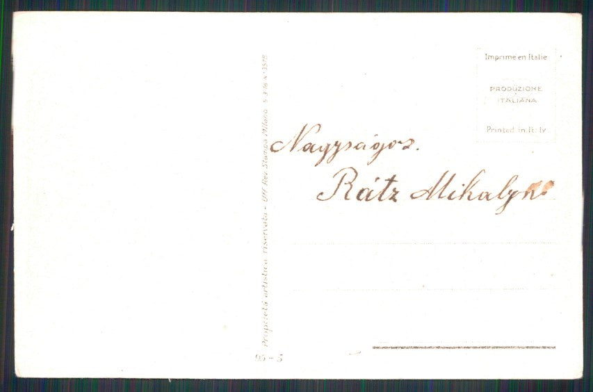 Artist Signed A. Zandrino Glamour Fashion Lady serie 95-5 postcard TC4256 – retro