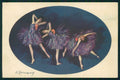 Artist Signed A. Zandrino Ballerina Lady serie 88-1 postcard TC4258 – fronte