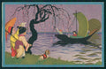 Artist Signed Castelli Children Geisha Degami 2103 postcard TC4279 – fronte