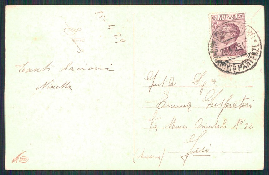 Artist Signed Castelli Children Geisha Degami 2103 postcard TC4279 – retro