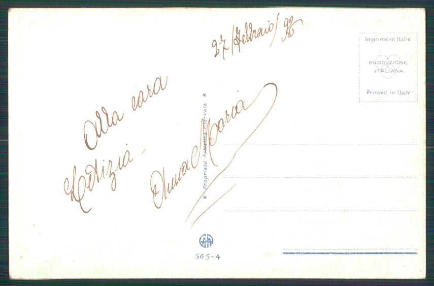 Artist Signed Sgrilli Children Honeymoon serie 565-4 postcard TC4300 – retro
