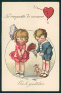 Artist Signed Sgrilli Children serie 1919-2 postcard TC4310 – fronte