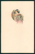 Artist Signed Colombo Glamour Fashion Lady serie 256 postcard TC4316 – fronte