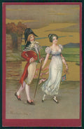 Artist Signed Colombo Romantic Couple serie 2167 postcard TC4320 – fronte