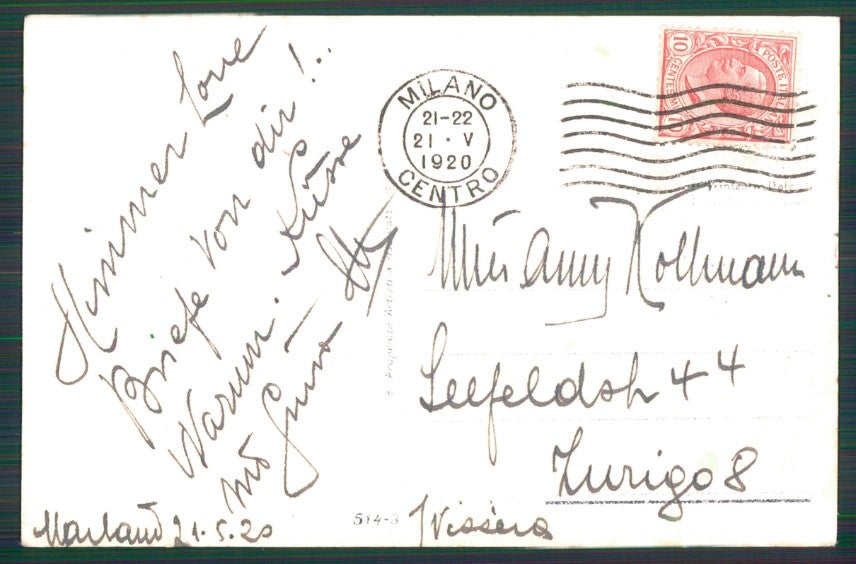 Artist Signed Colombo Glamour Fashion Lady serie 514-3 postcard TC4324 – retro