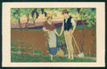 Artist Signed Gobbi Romantic Couple Lady serie 2479 postcard TC4411 – fronte