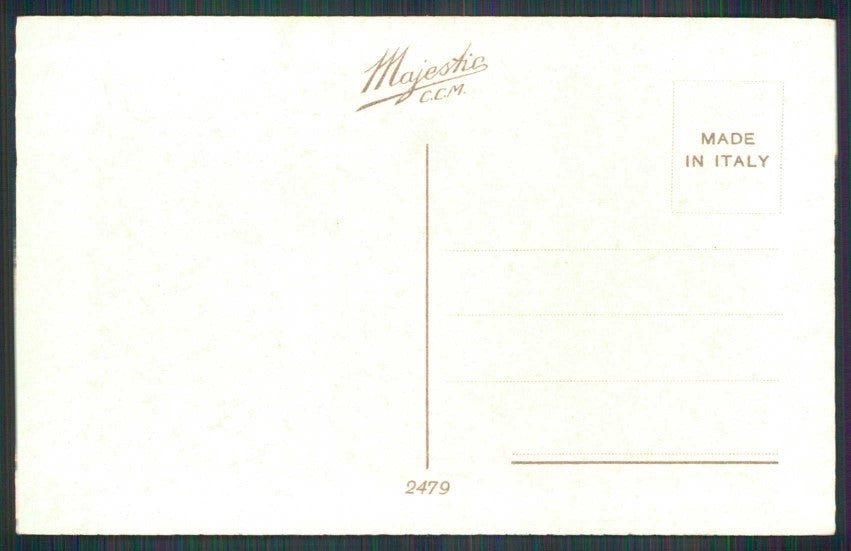 Artist Signed Gobbi Romantic Couple Lady serie 2479 postcard TC4411 – retro