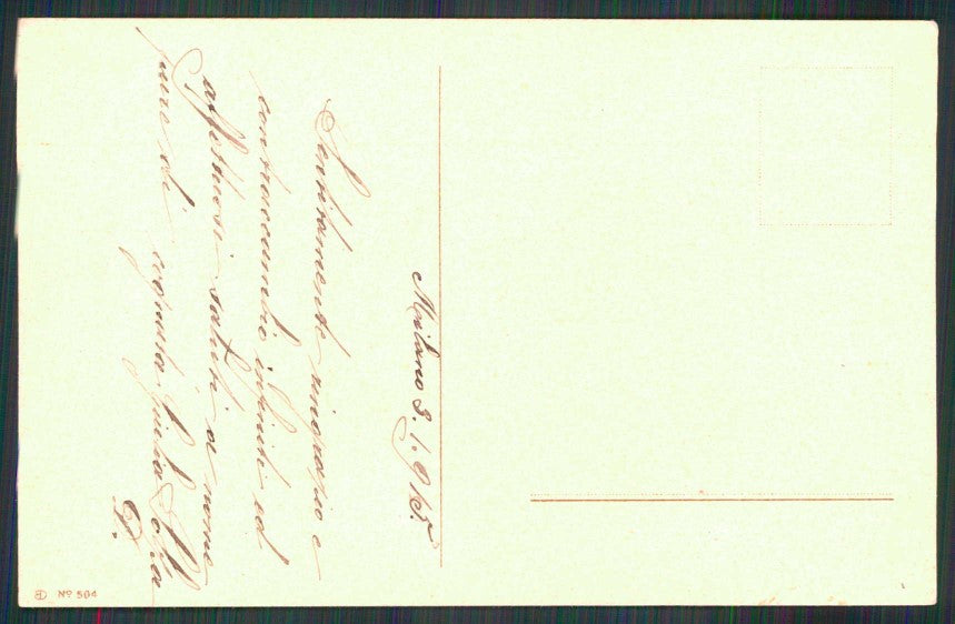 Artist Signed Ethel Parkinson Ducth Lady Dondorf serie 504 postcard TC4526 – retro