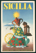 Italian Advertising Sicilia Palermo postcard TC4551 – fronte