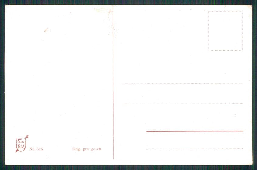 Artist Signed H B Man Car Comic serie 325 postcard TC4559 – retro