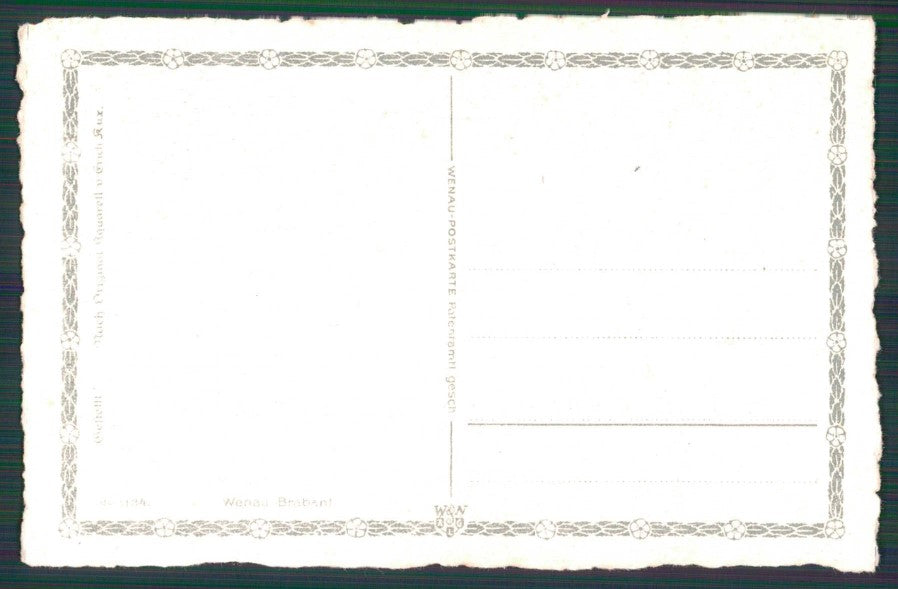 Artist Signed Erich Kux House serie 1134 postcard TC4609 – retro