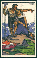 Artist Signed Bächliger Bundesfeier 1913 Schweizer Tuberkulose postcard TC4630 – fronte