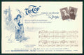 Operette von Schnitzer und Schlesinger Tip Top Music Sheet postcard TC4632 – fronte