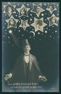 Man Stars Lady Girl RPPC serie 2858-3 postcard TC4674 – fronte